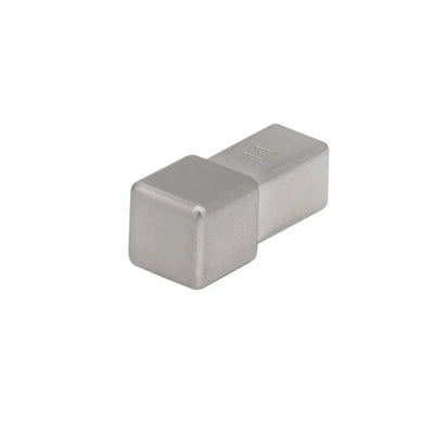 Pièces d'angles pour profilé carré imitation inox – Vue 2
