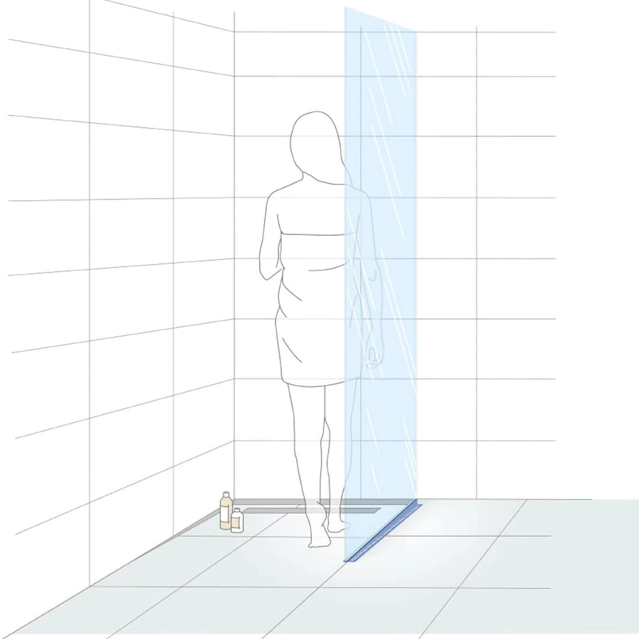 Illustration eines verbauten rechten DURAL Gefällekeils Glasaufnahme mit Frau in Dusche #A0002773
#A0002775
#A0002777
#A0002906