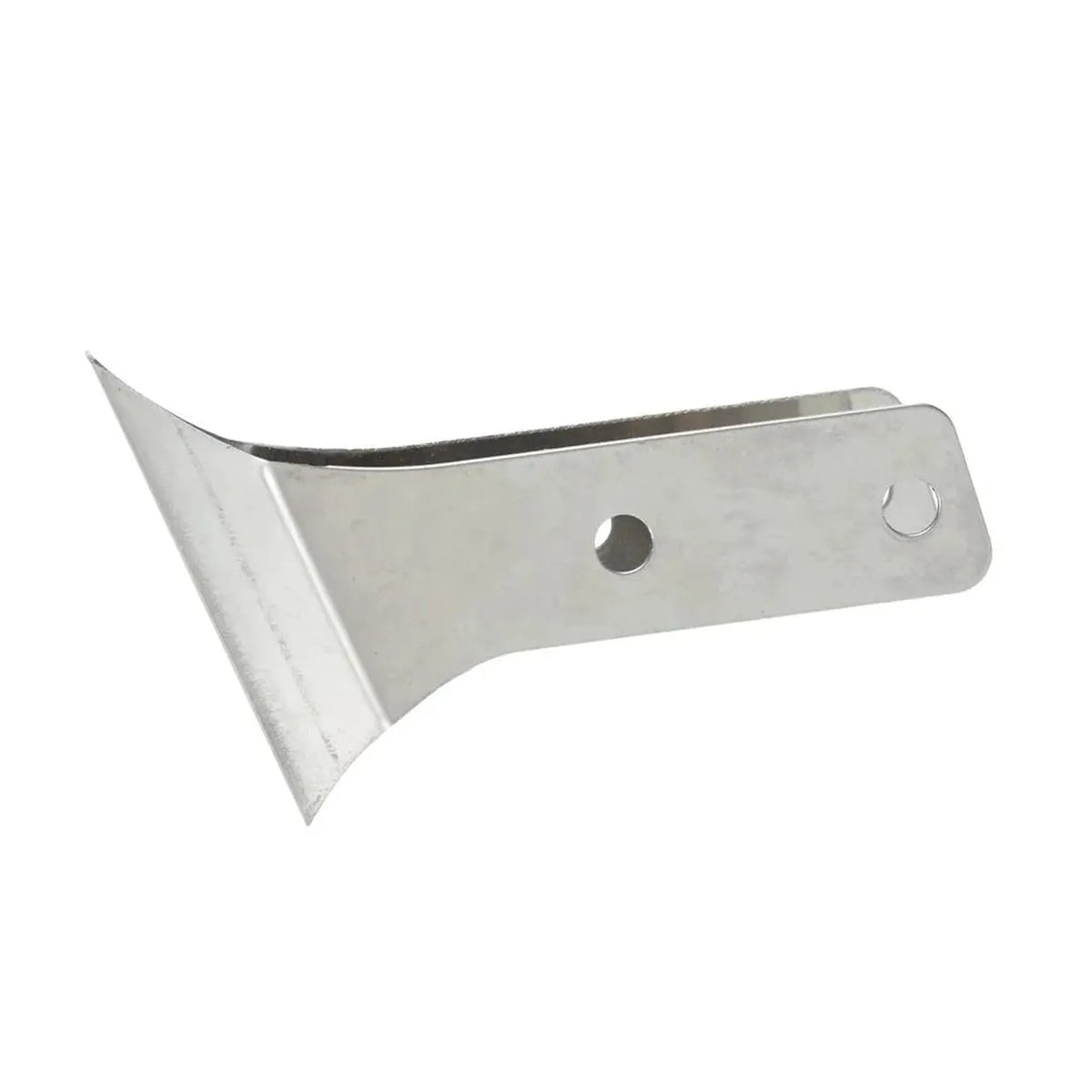Detailed view of a zweifach perforated replacement blade for joint knife
