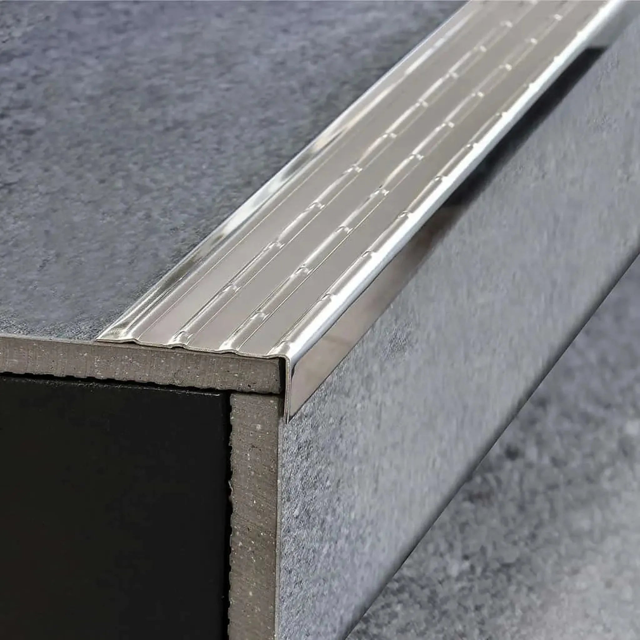 Buy stainless steel stair nose edging for retrofitting