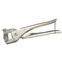 Geschlossene, metallfarbende Fliesenbrechzange #A0003127